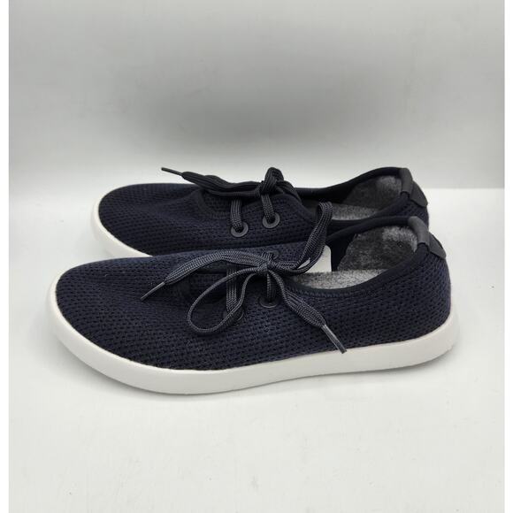 Allbirds Tree Skippers Womens Size 9 Navy Blue White Sole Low Top Casual Shoes - Picture 5 of 13